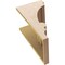 Ekena Millwork 11"W x 11"D x 22"H Wide Diane Rough Cedar Woodgrain TimberThane Corbel, Primed Tan CORUR11X11X22DIARCPR - alternate 3